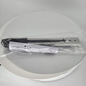 Pampered Chef Small Chef's Tongs 2957 Stainless Steel Silicone Tips New In Pack